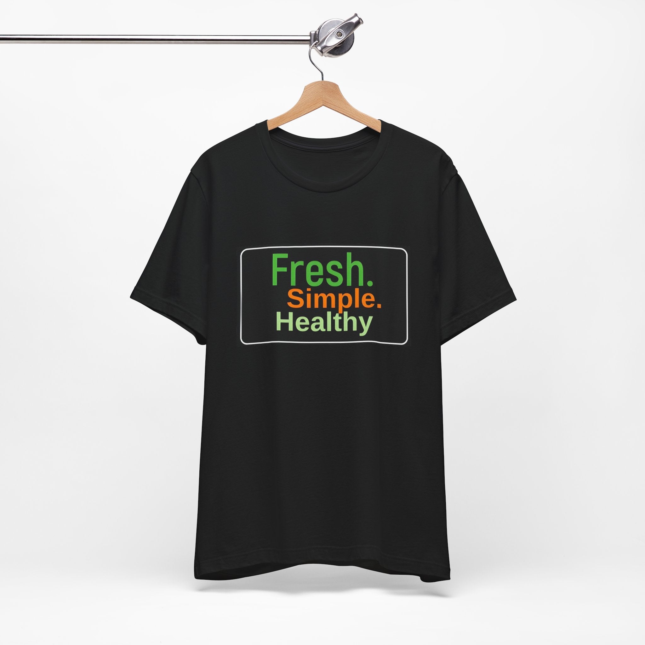 Unisex Fresh Simple Short Sleeve Tee