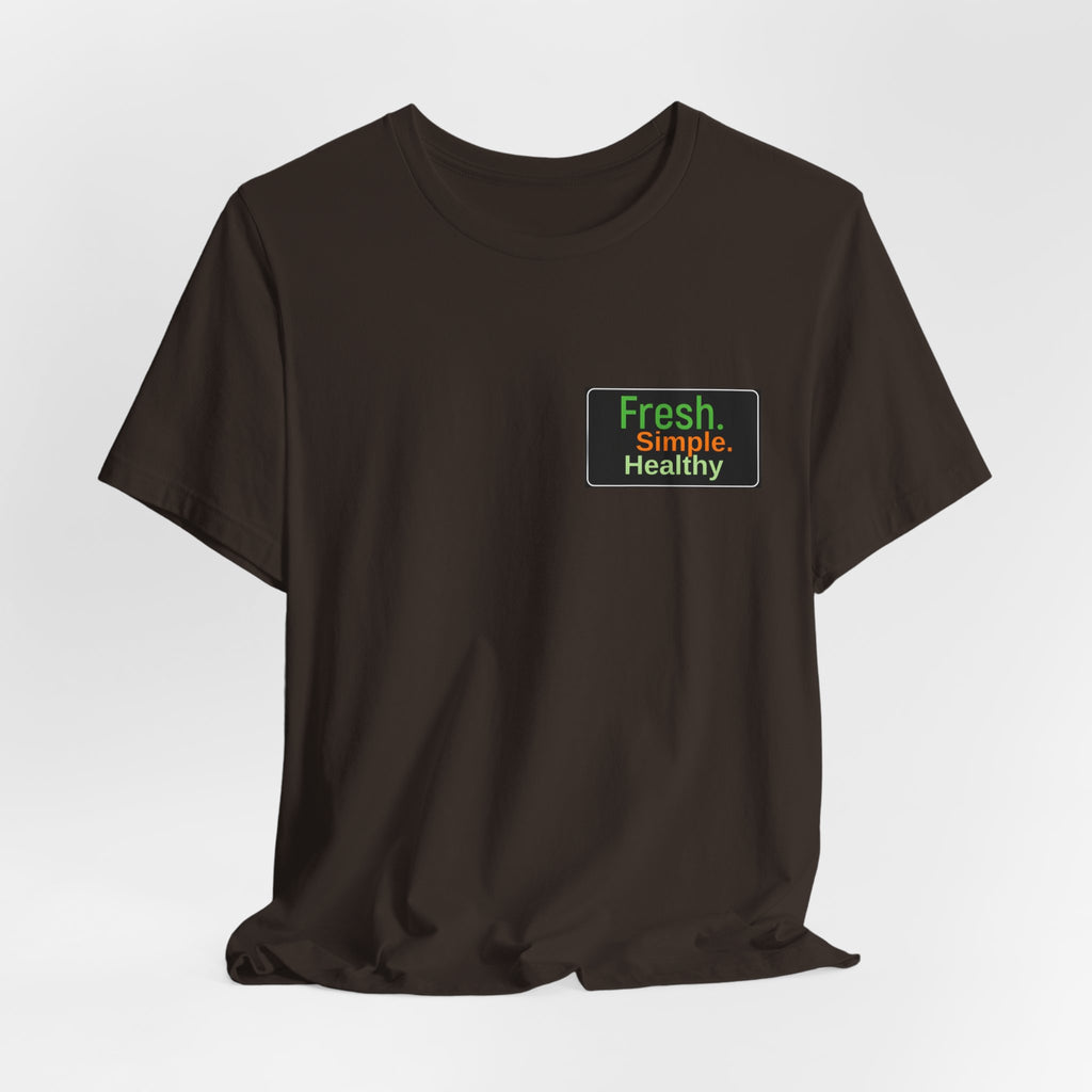 Unisex Fresh Healthy Short Sleeve Tee