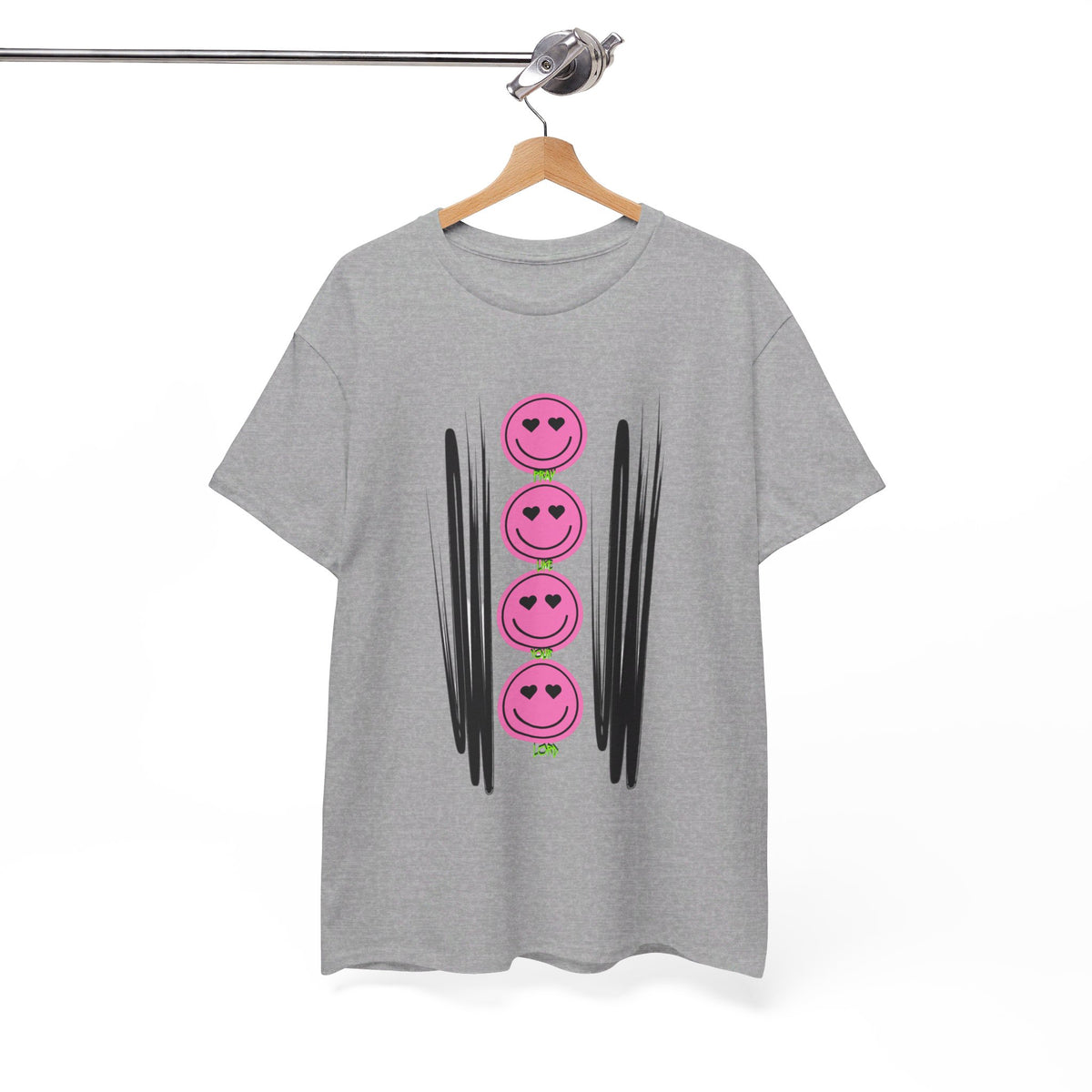 RCNSONS Unisex Heavy Cotton Smileys Tee