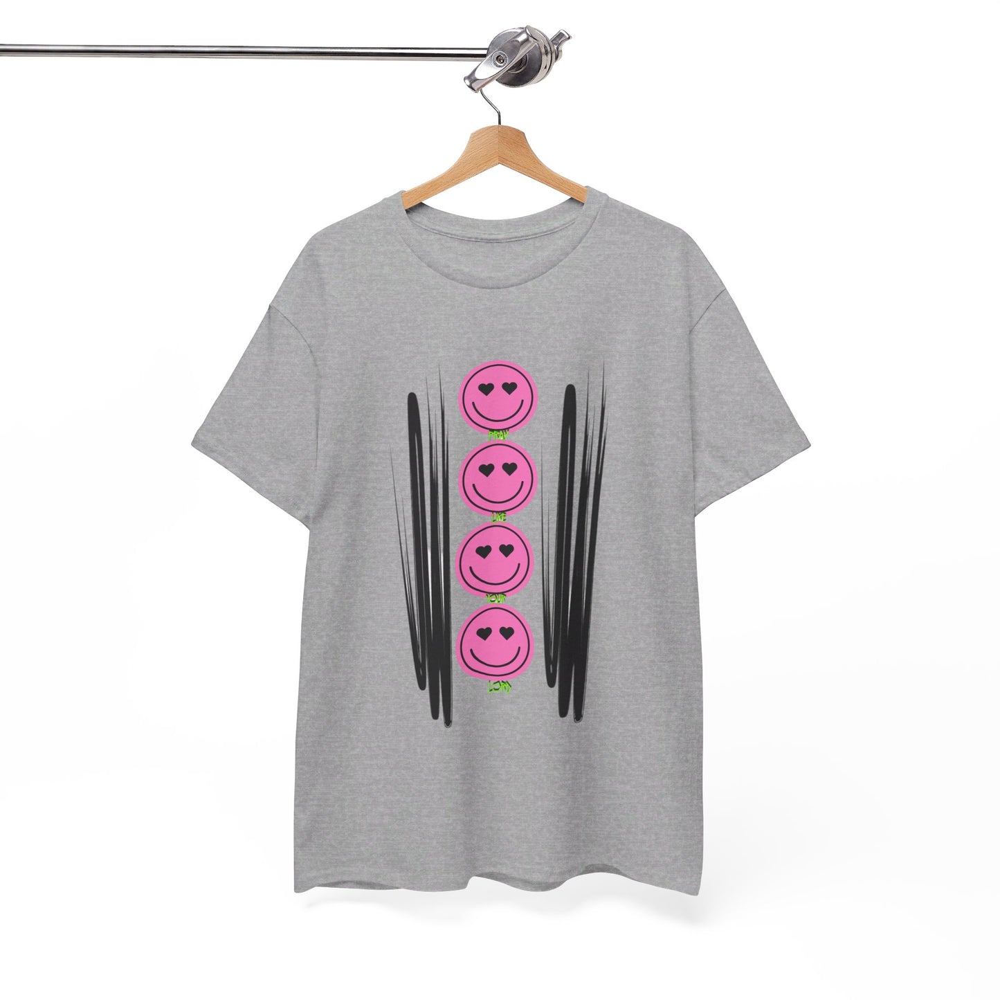 RCNSONS Unisex Heavy Cotton Smileys Tee