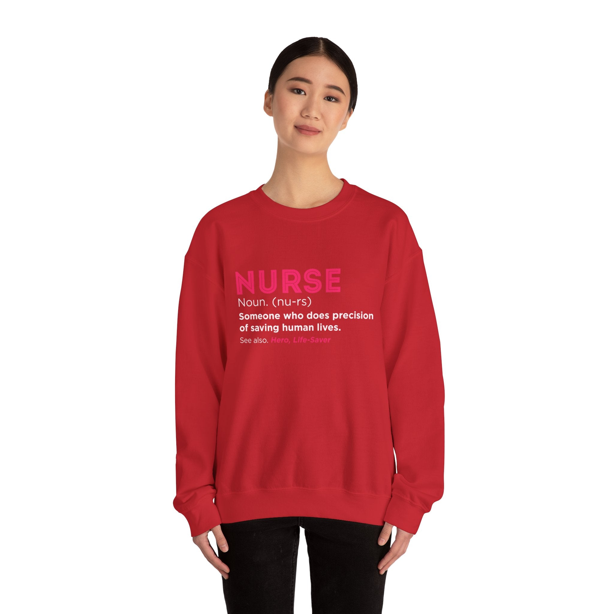 Sweat-shirt unisexe infirmière 