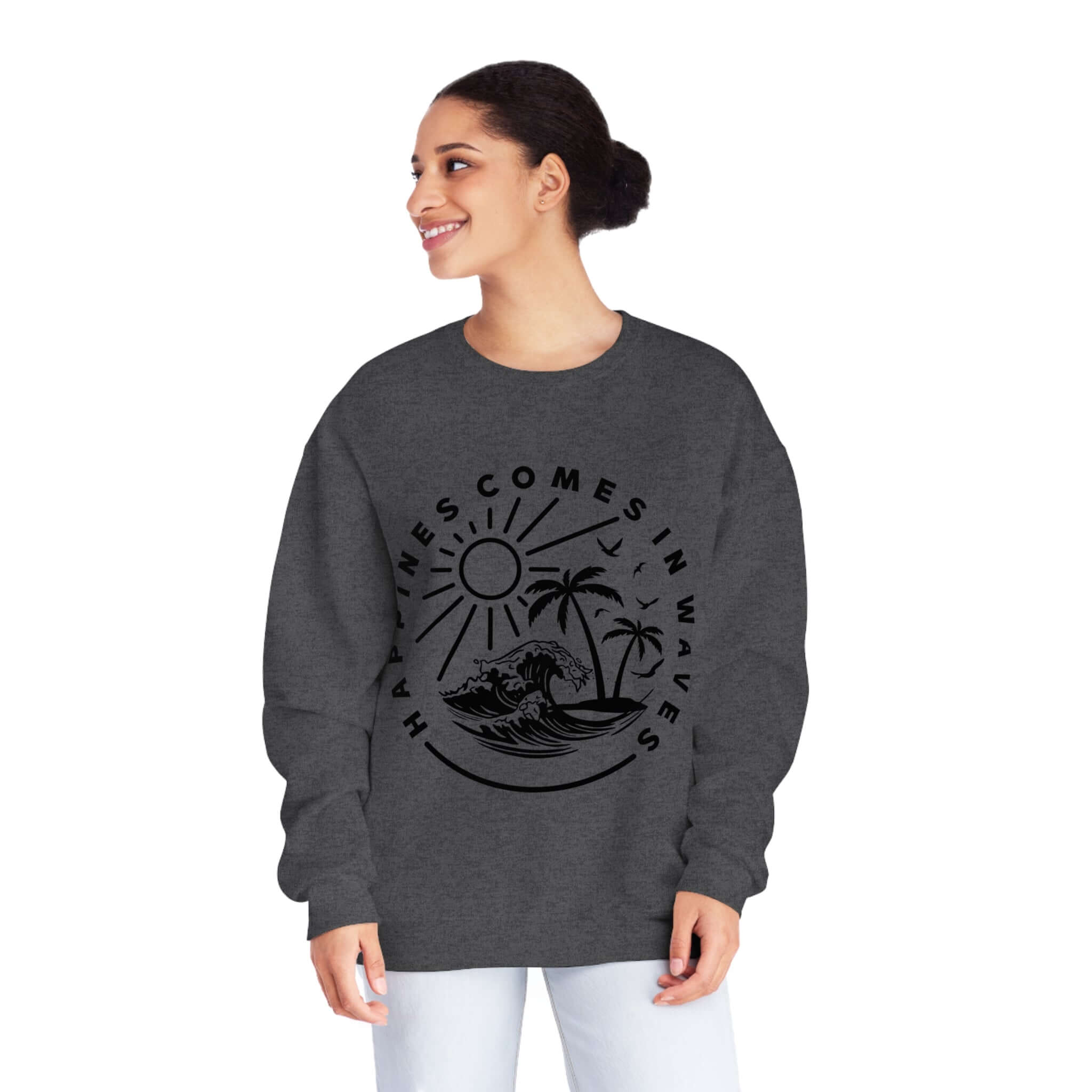 Happiness comes in waves. On RC’nSONS Ads. Tee - RC’nSONS