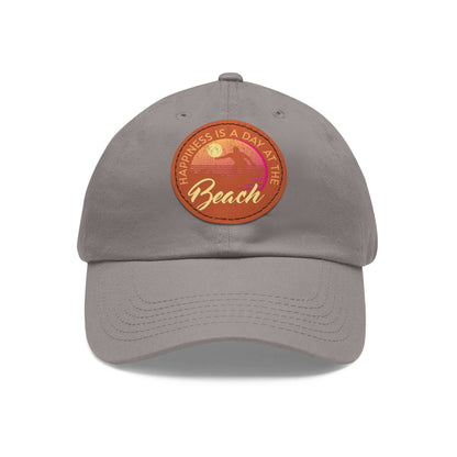 Dad Hat with Leather Patch (Round) - RC’nSONS