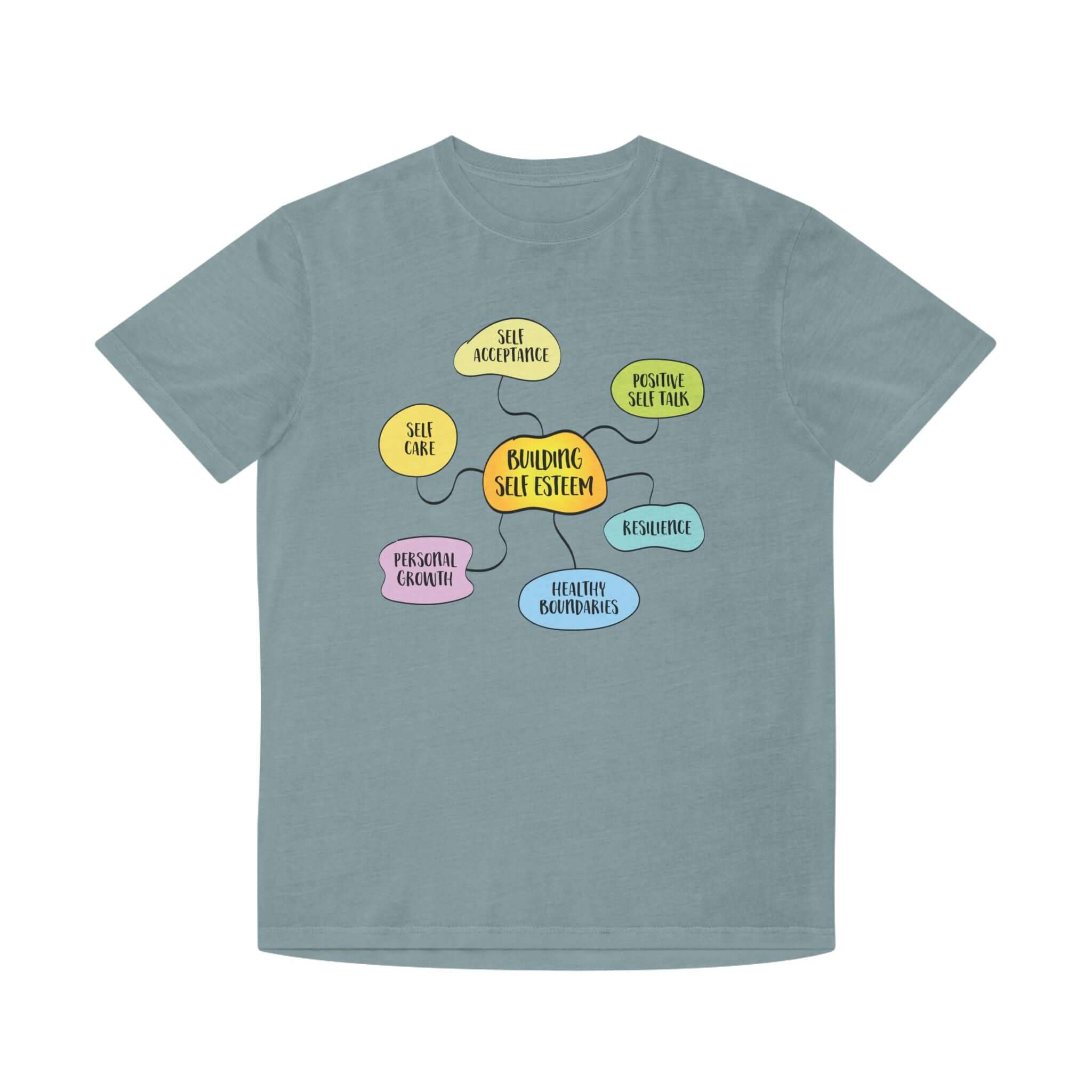 Faded Shirt - Building Self-Esteem Graphic Tee