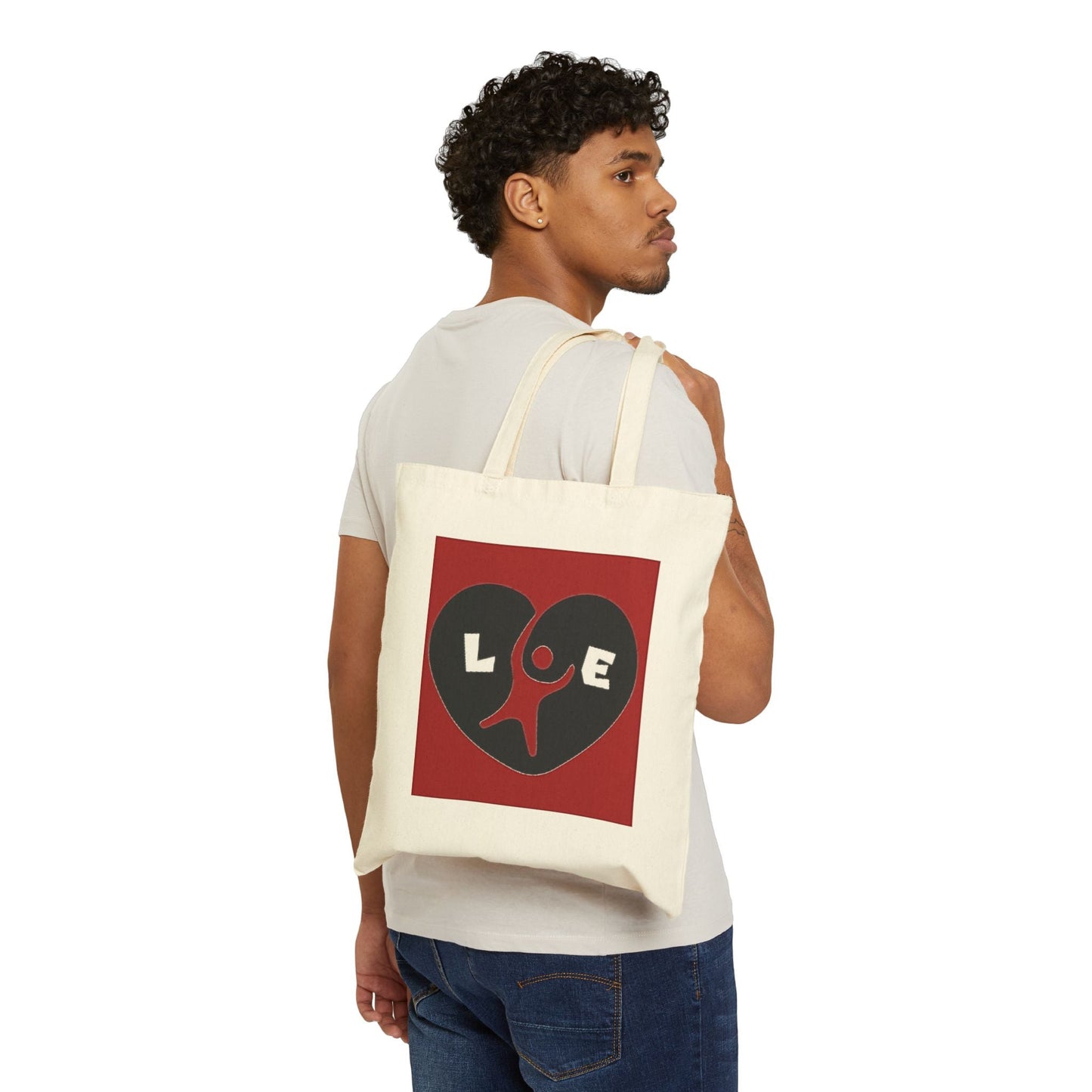 Canvas Tote Bag - Grocery Bag Design Printify