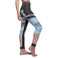 Women's Cut & Sew Casual Leggings (AOP)