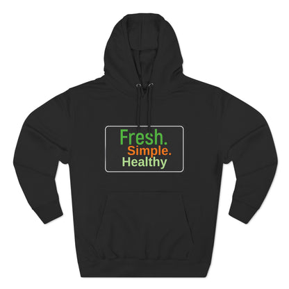 Unisex Three-Panel Fresh Simple Hoodie