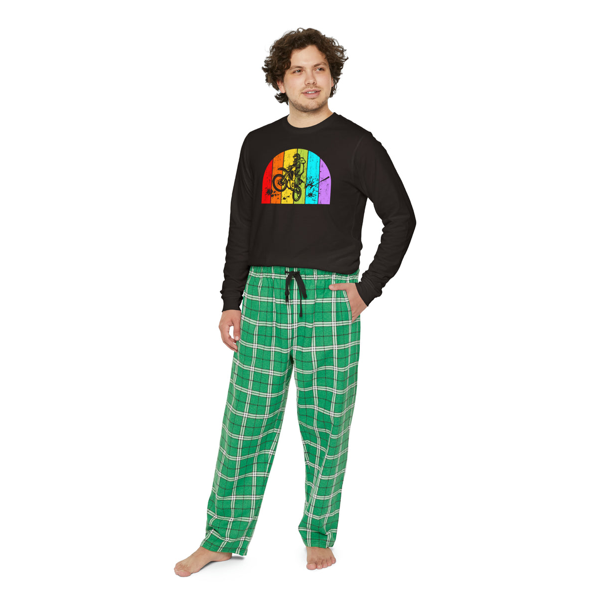 Men's Long Sleeve Pajama Set