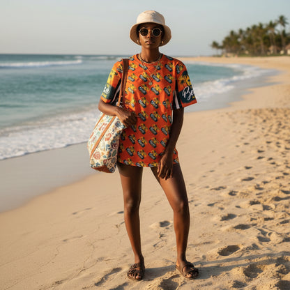 Beach Vibes Tee — "To summer beach" All-Over Print Printify