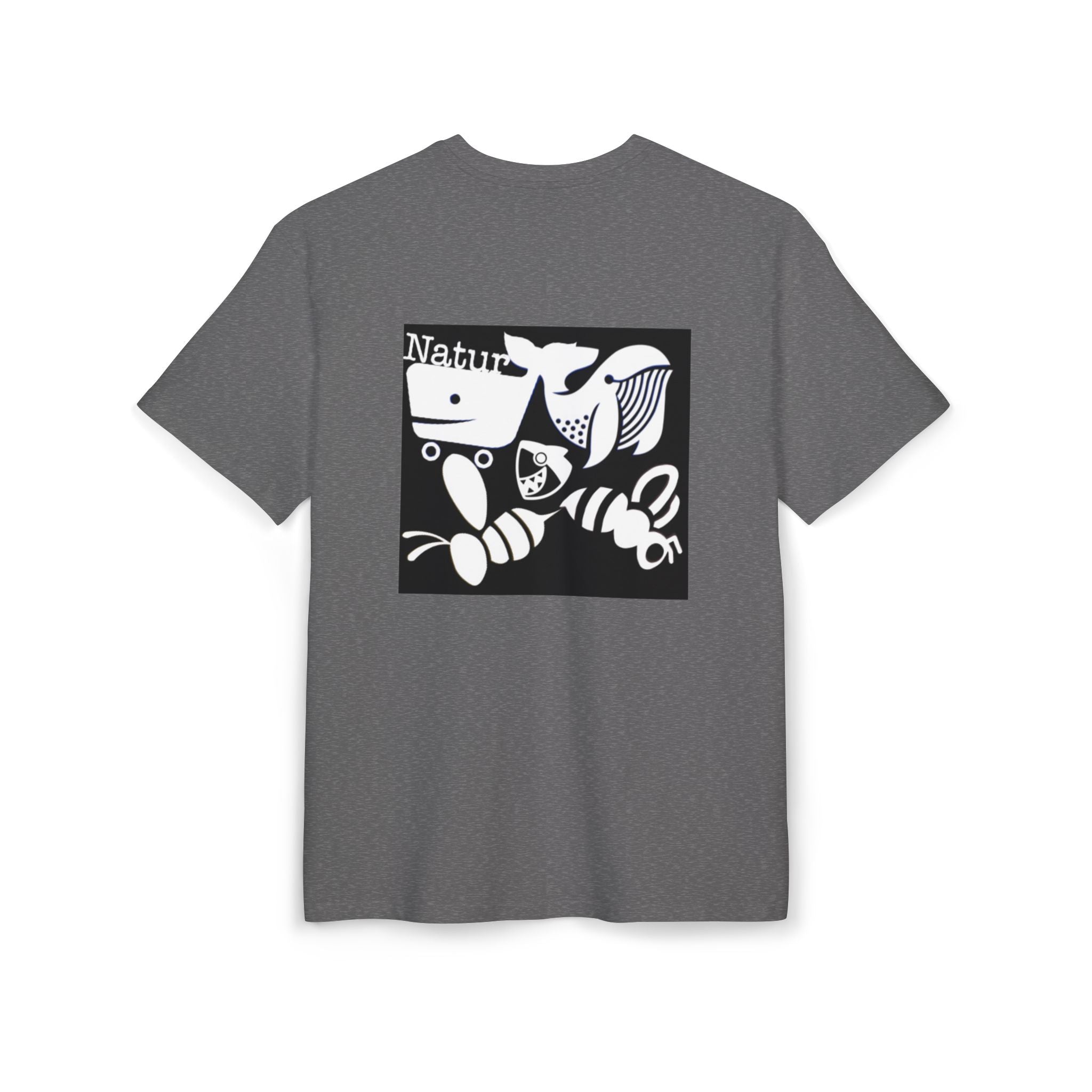 Nature-Inspired Oversize Tee - Unisex Graphic T-Shirt, Eco-Friendly Fashion, Casual Wear, Gift for Nature Lovers, Streetwear
