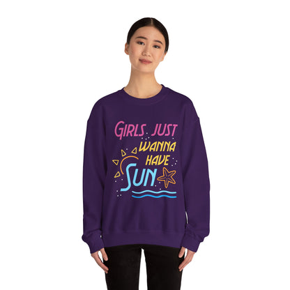 Les filles veulent juste avoir le sweat-shirt unisexe Sun 