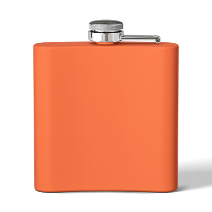HATE LESS Stainless Steel Flask | 6oz Eco-Friendly Drinkware for Outdoors & Gifts