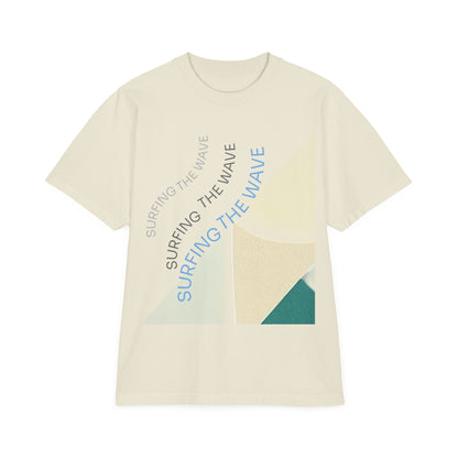 Surfing the Wave Graphic Tee, Casual T-Shirt, Beach Shirt, Summer Style, Unisex Apparel, Gift for Surfers Printify