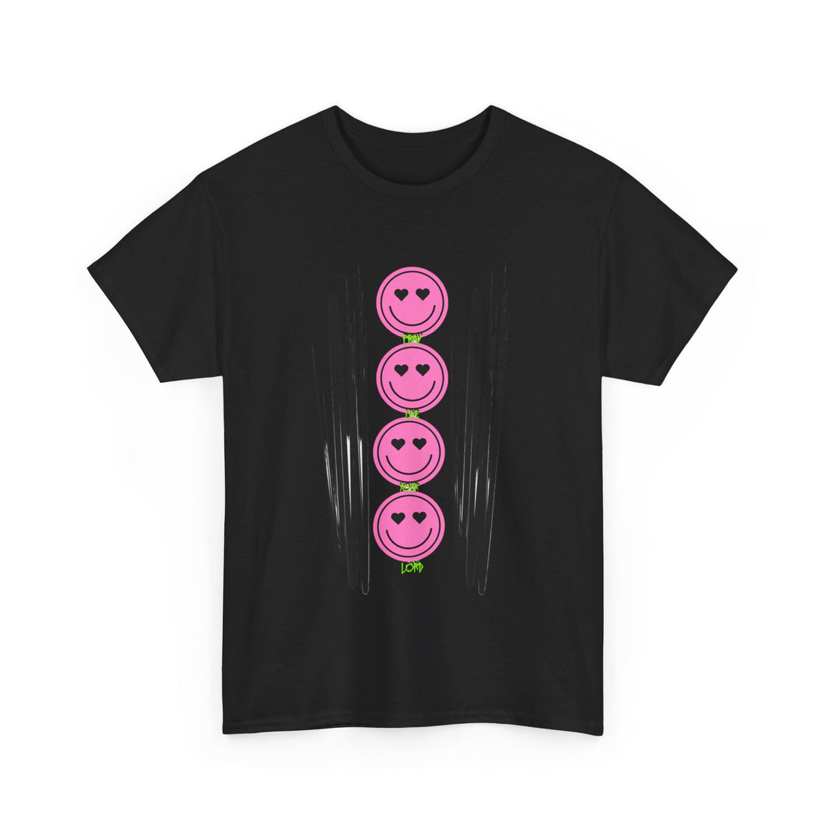 RCNSONS Unisex Heavy Cotton Smileys Tee