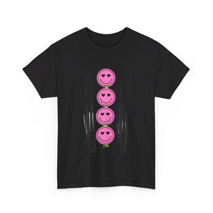 RCNSONS Unisex Heavy Cotton Smileys Tee