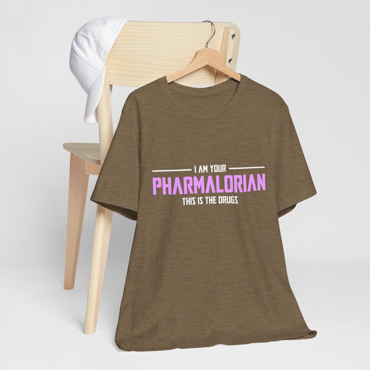 Je suis votre pharmacolorien, c’est le tee-shirt unisexe des médicaments 