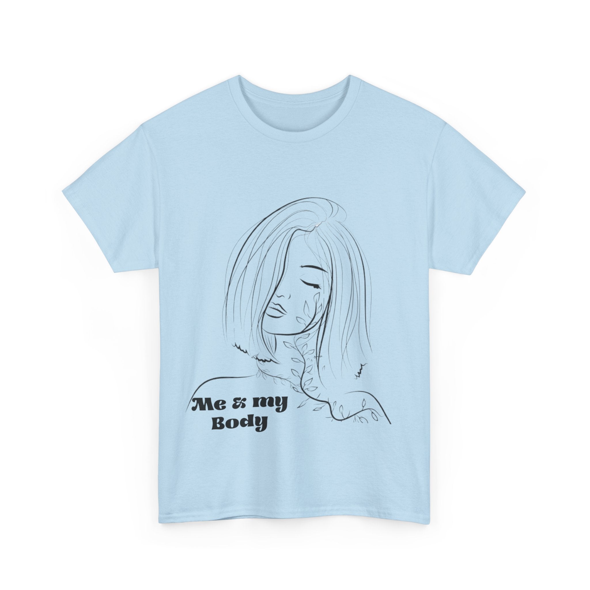 Unisex Faded Cotton Me my Body  Tee