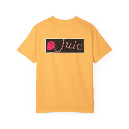 Strawberry JUIC Unisex T-Shirt, Cute Graphic Tee, Summer Apparel, Gift for Fruit Lovers, Trendy Fashion, Casual Wear