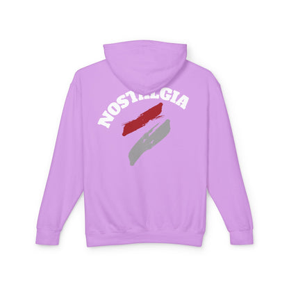 Nostalgia Hoodie: Unisex Lightweight Sweatshirt for Cool Days, Casual Wear, Gift for Friends, Retro Aesthetic, Perfect for Spring Printify