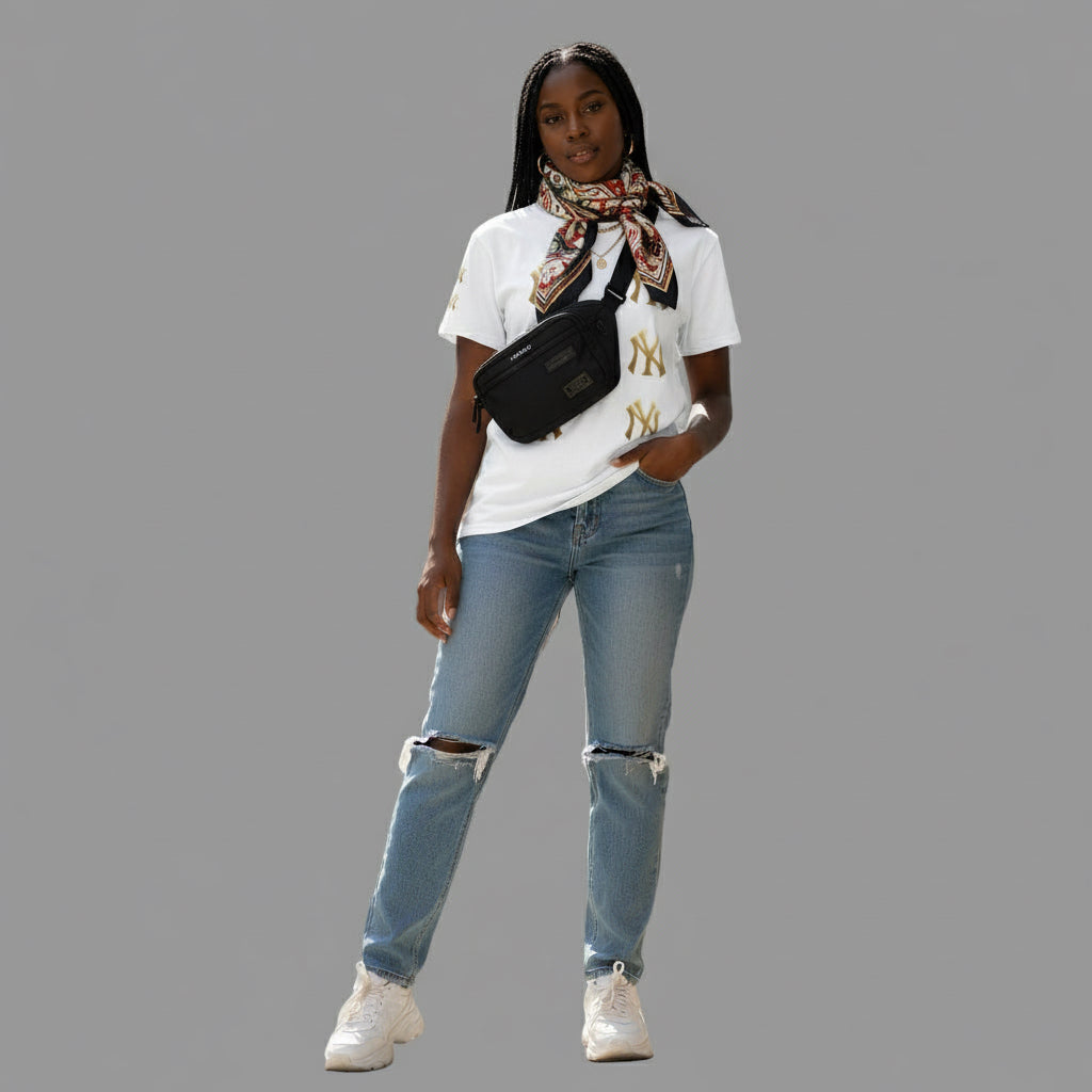 Gold Logo Unisex Heavy Cotton Tee Printify