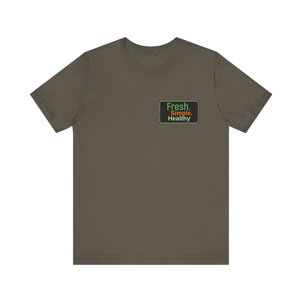 Unisex Fresh Healthy Short Sleeve Tee
