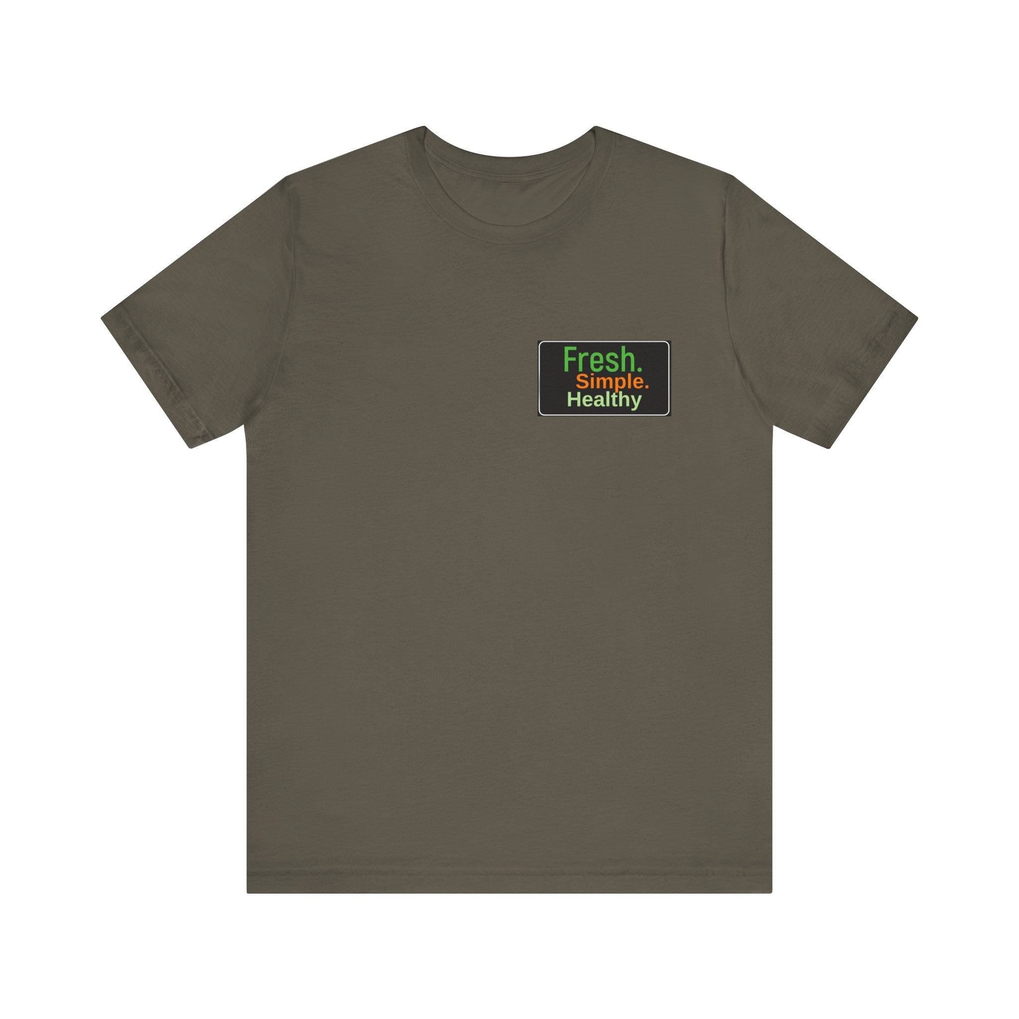 Unisex Fresh Healthy Short Sleeve Tee