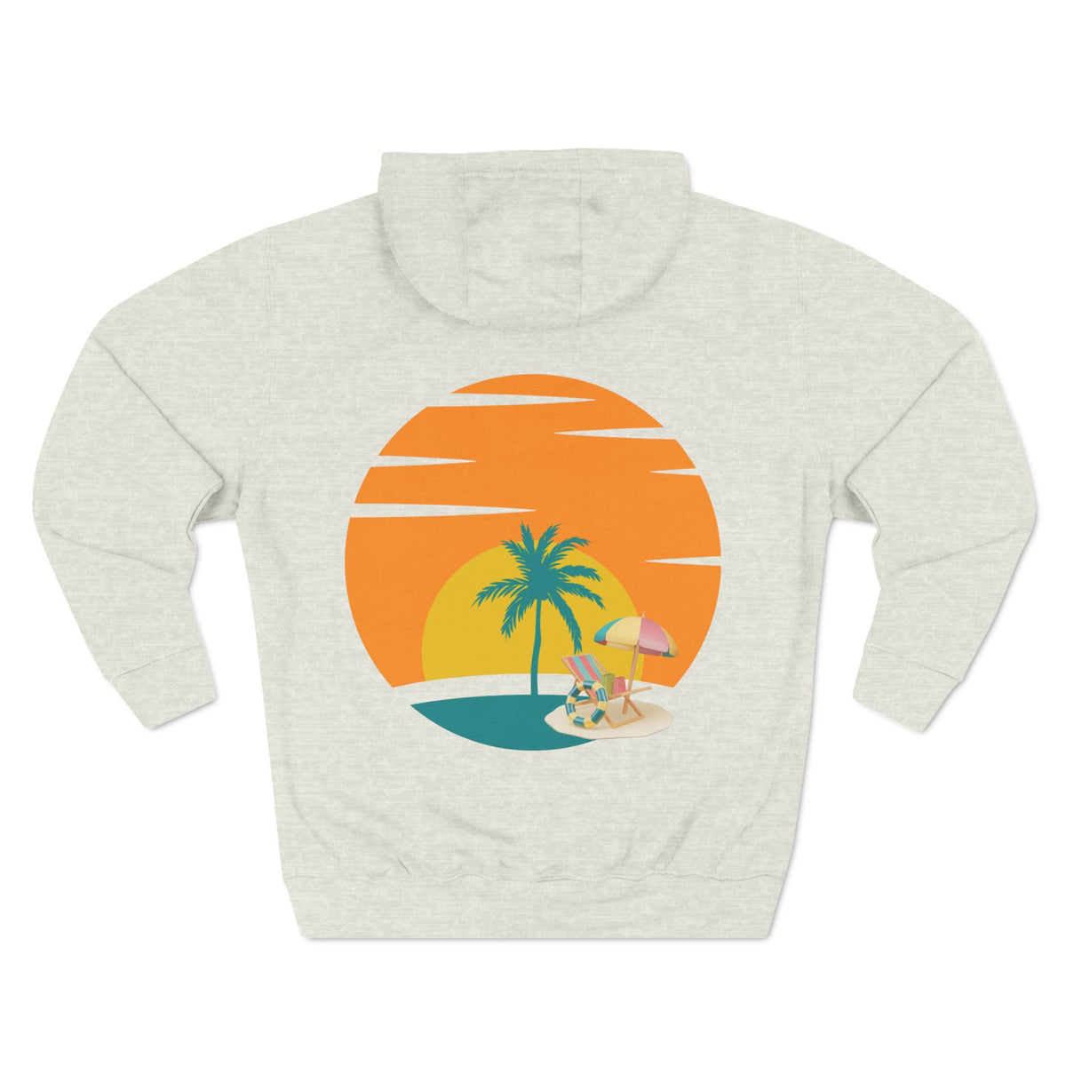 Fleece Hoodie - 'iland' Design