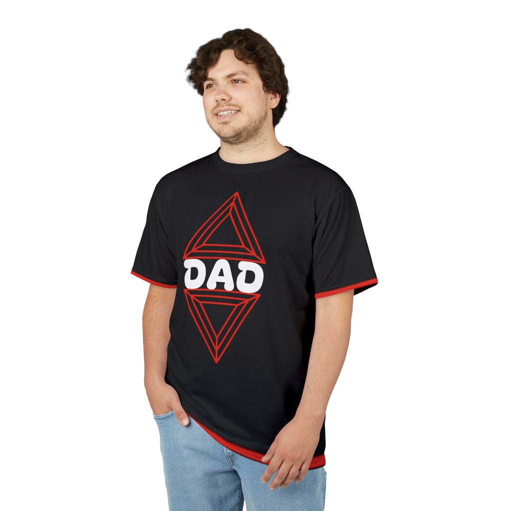 Dad Graphic Tee, Unisex Cut & Sew Tee, Father's Day Gift, Stylish Dad T-Shirt, Casual Wear for Dads, Unique Fatherhood Apparel