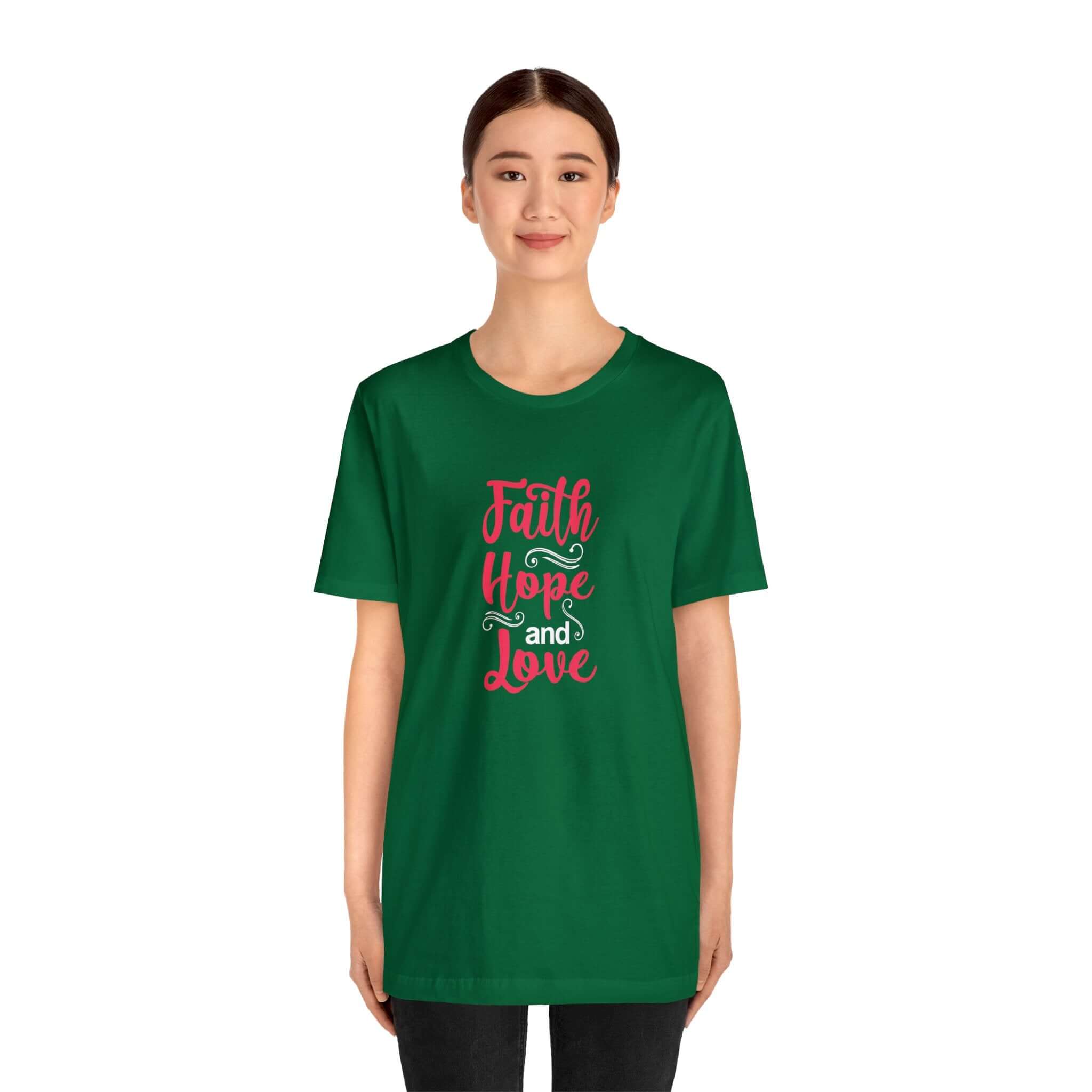 Faith Hope And Love Unisex Tee - RC’nSONS