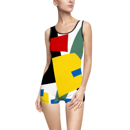 Women's Vintage Swimsuit (AOP)