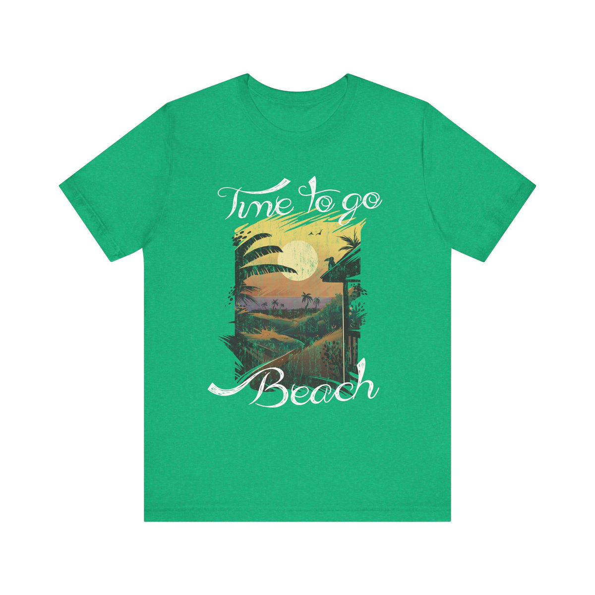 Il est temps d’aller à la plage Tee-shirt unisexe 