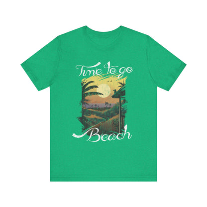 Il est temps d’aller à la plage Tee-shirt unisexe 