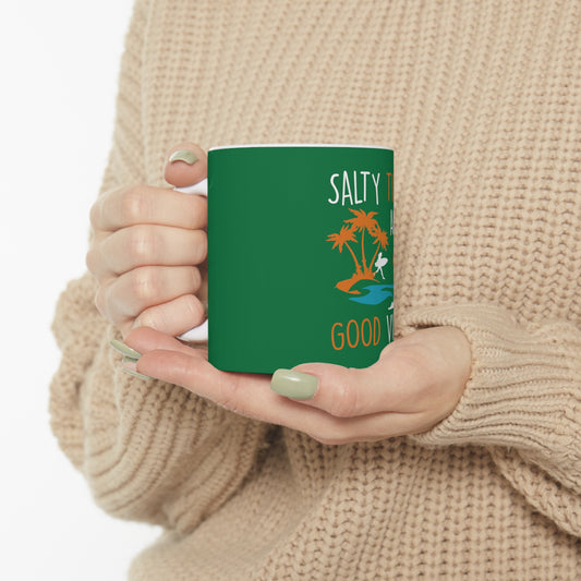 Salty Tides And Good Vibes Mug