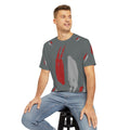 Abstract Art Men's Tee, Unique Graphic Shirt, Casual Wear, Trendy Fashion, Gift for Him, Everyday Style Printify