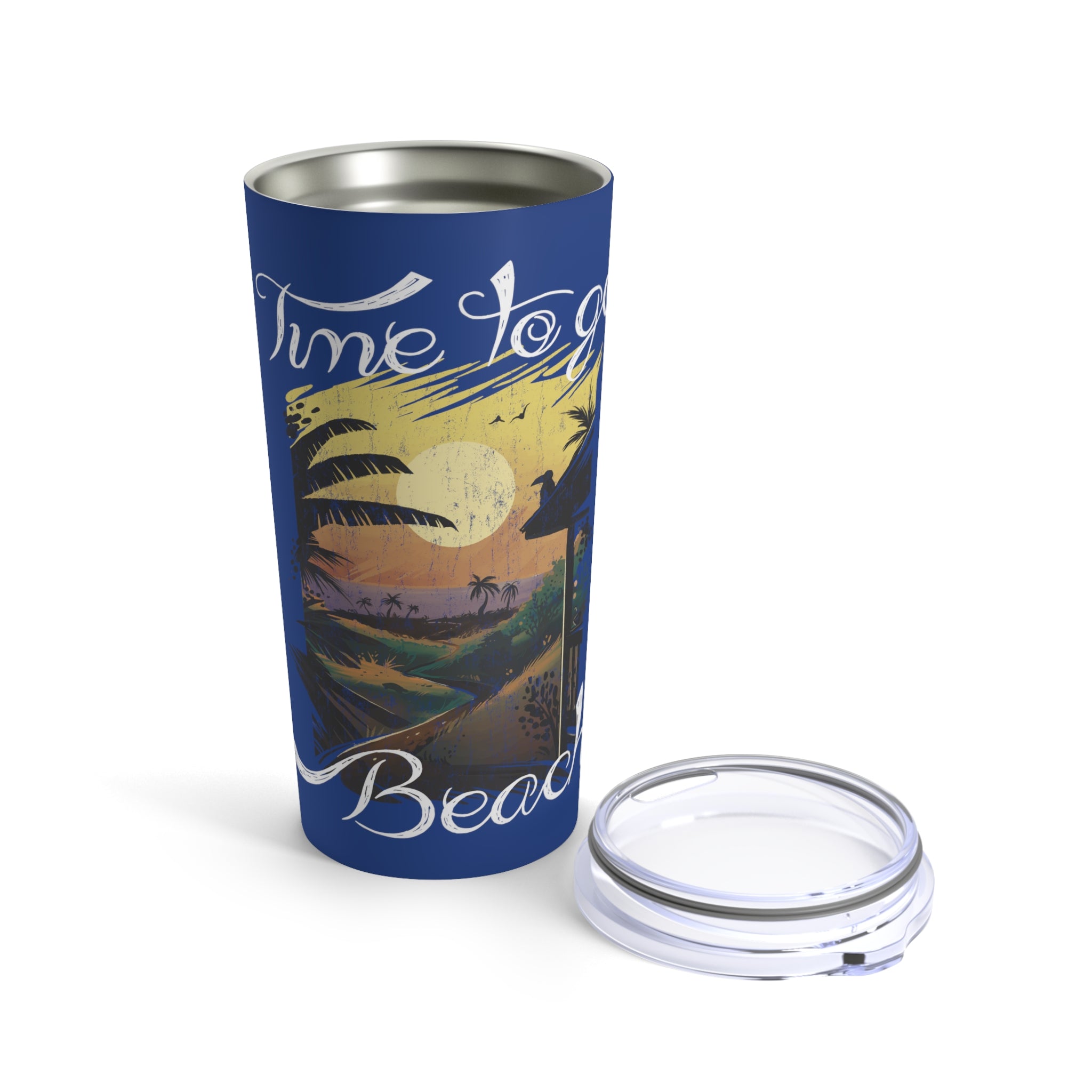 Time To Go Beach Bottle