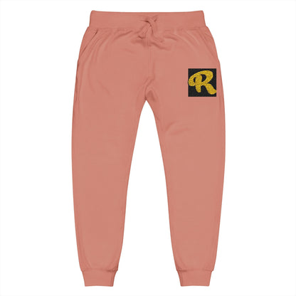 Fleece Sweatpants (Embroidery) - Cozy and Stylish Unisex Lounge Pants Printify