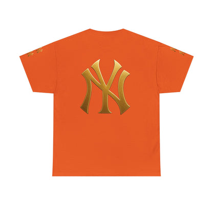Gold Logo Unisex Heavy Cotton Tee Printify