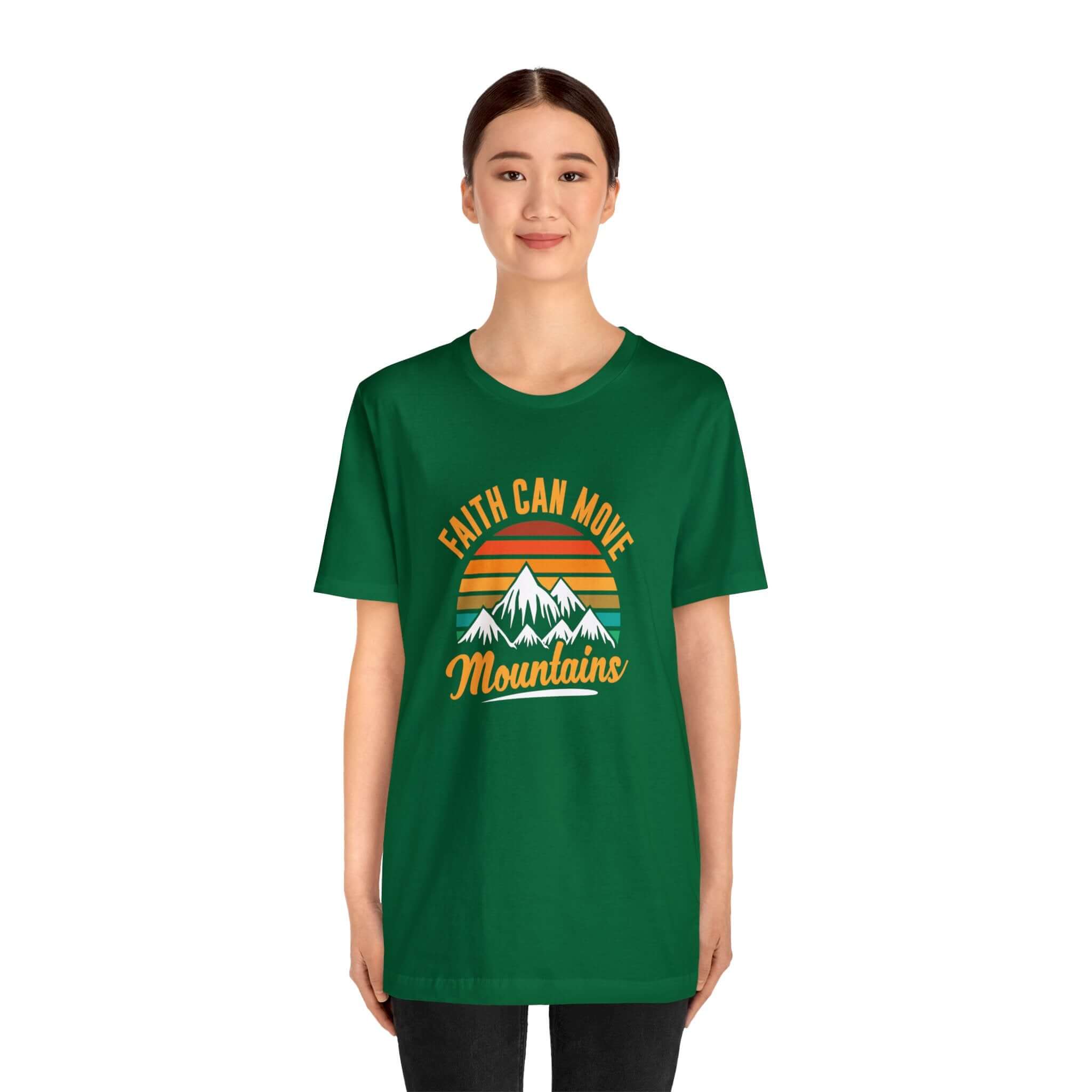 Faith Can Move Mountains Unisex Tee - RC’nSONS