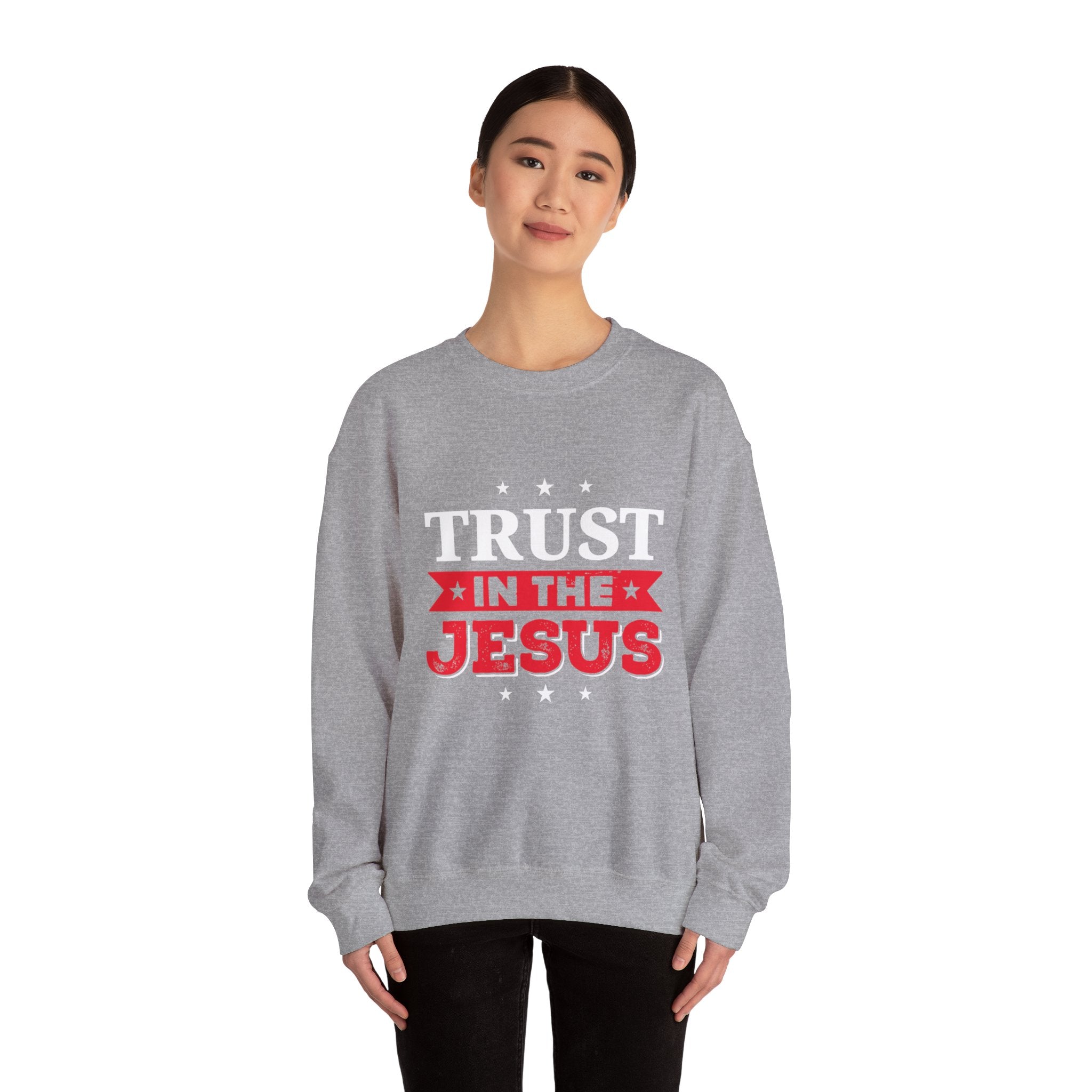 Faites confiance au sweat-shirt unisexe Jésus 