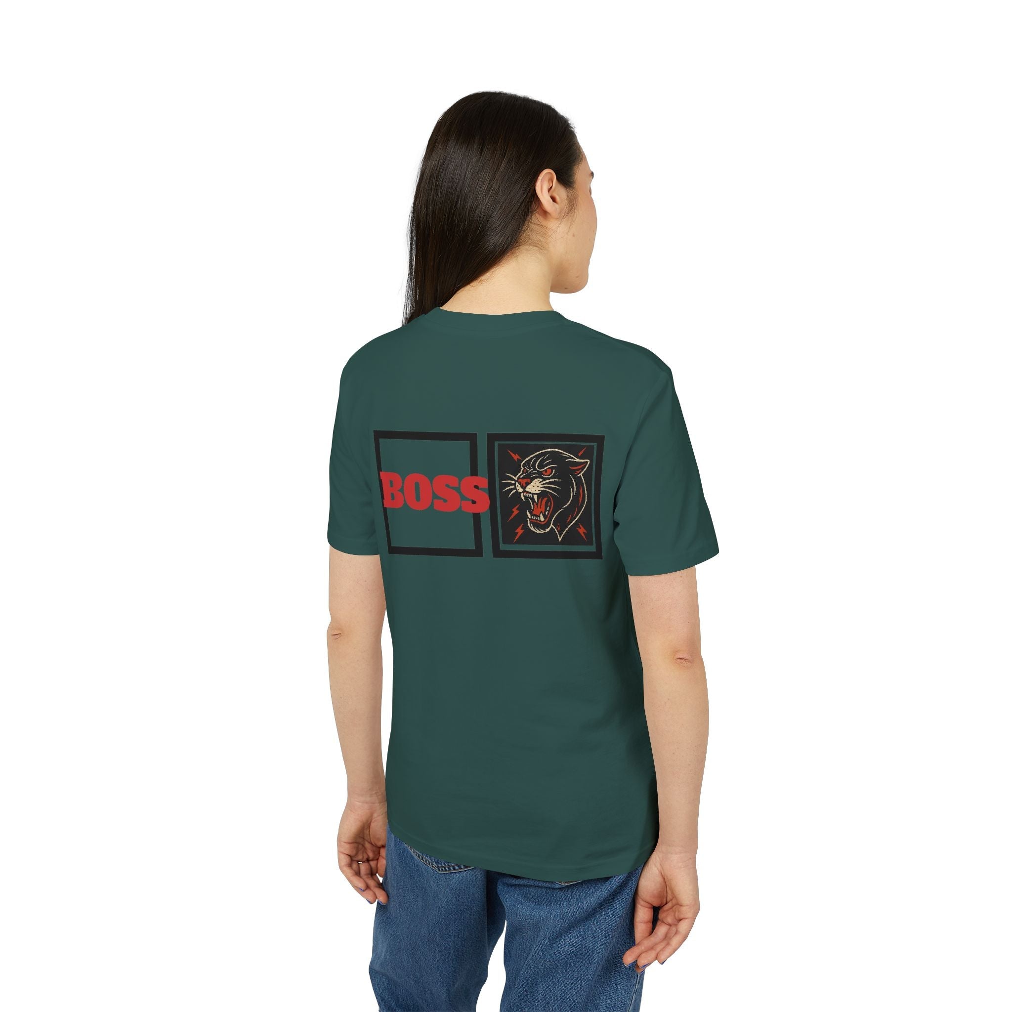 Boss Panther Unisex T-Shirt, Motivational Tee, Casual Outfit, Gift for Creators, Streetwear Style, Everyday Fashion Printify