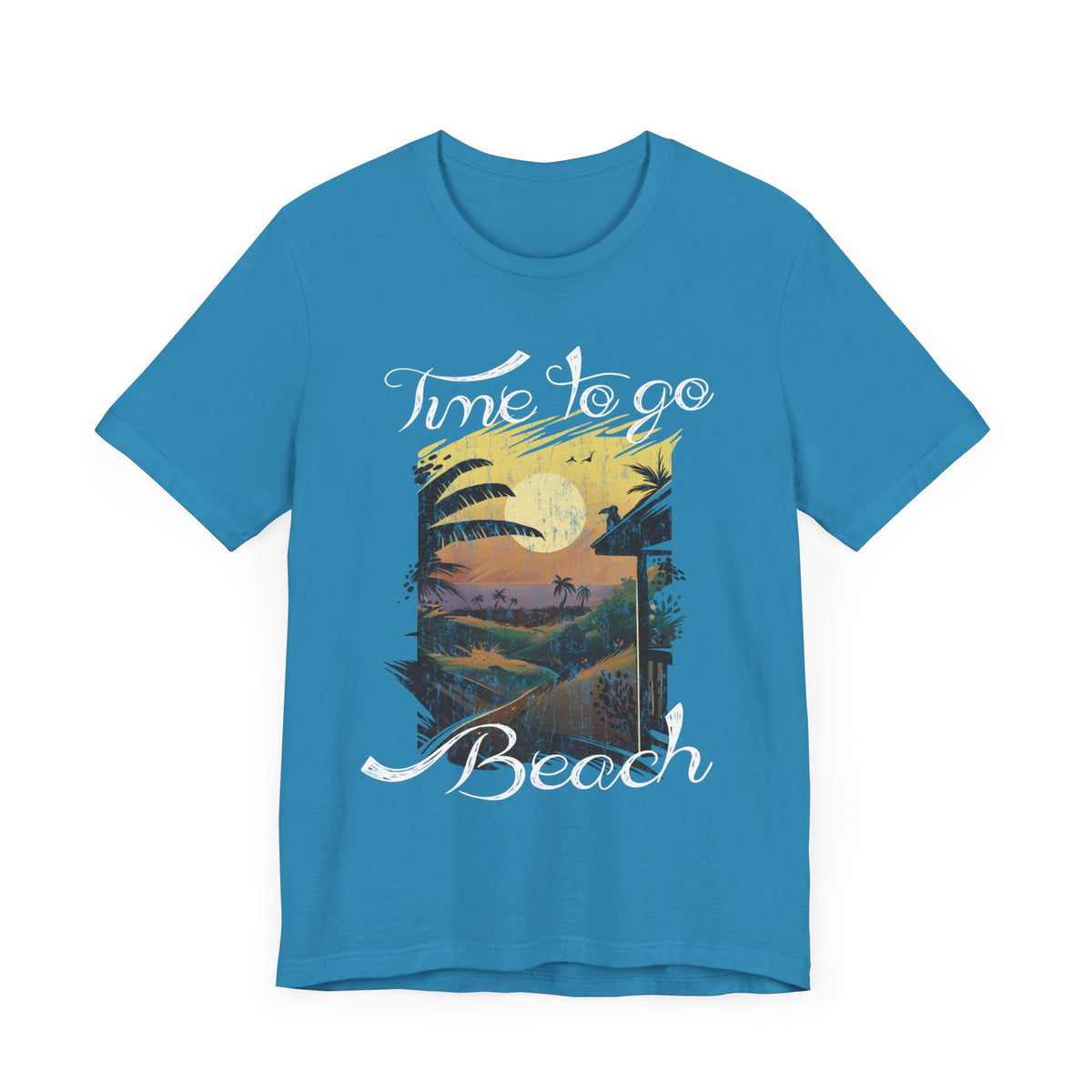 Il est temps d’aller à la plage Tee-shirt unisexe 