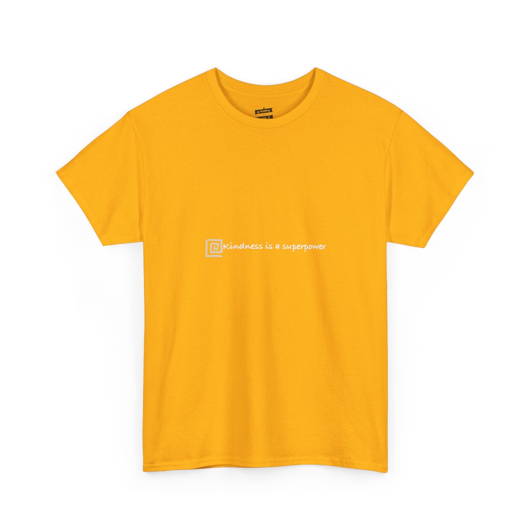 Unisex Heavy Cotton Tee for Everyday Wear, Gift for Friends, Motivational Quote Shirt, Comfy Graphic Tee, [...] Printify
