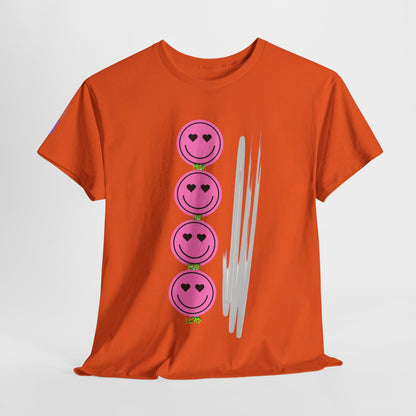 RCNSONS Unisex Heavy Cotton Smileys Tee