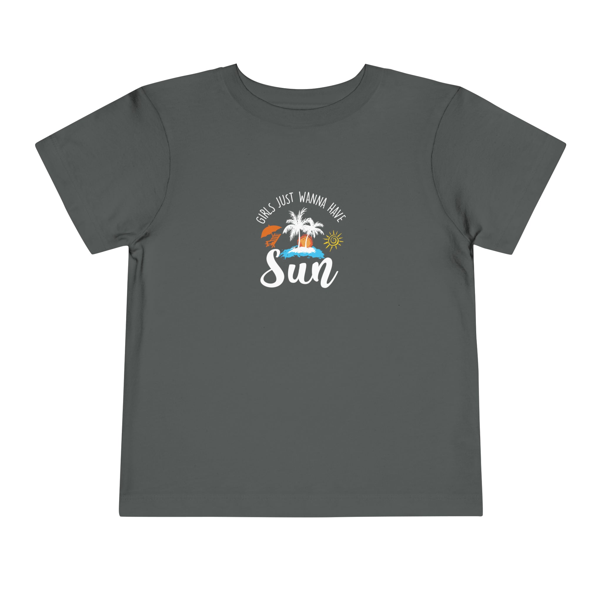 T-shirt pour tout-petits Les filles veulent juste avoir du soleil 