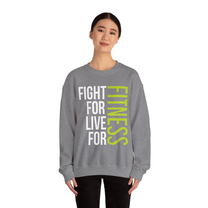Fight For Live For Fitness Sweat-shirt unisexe 