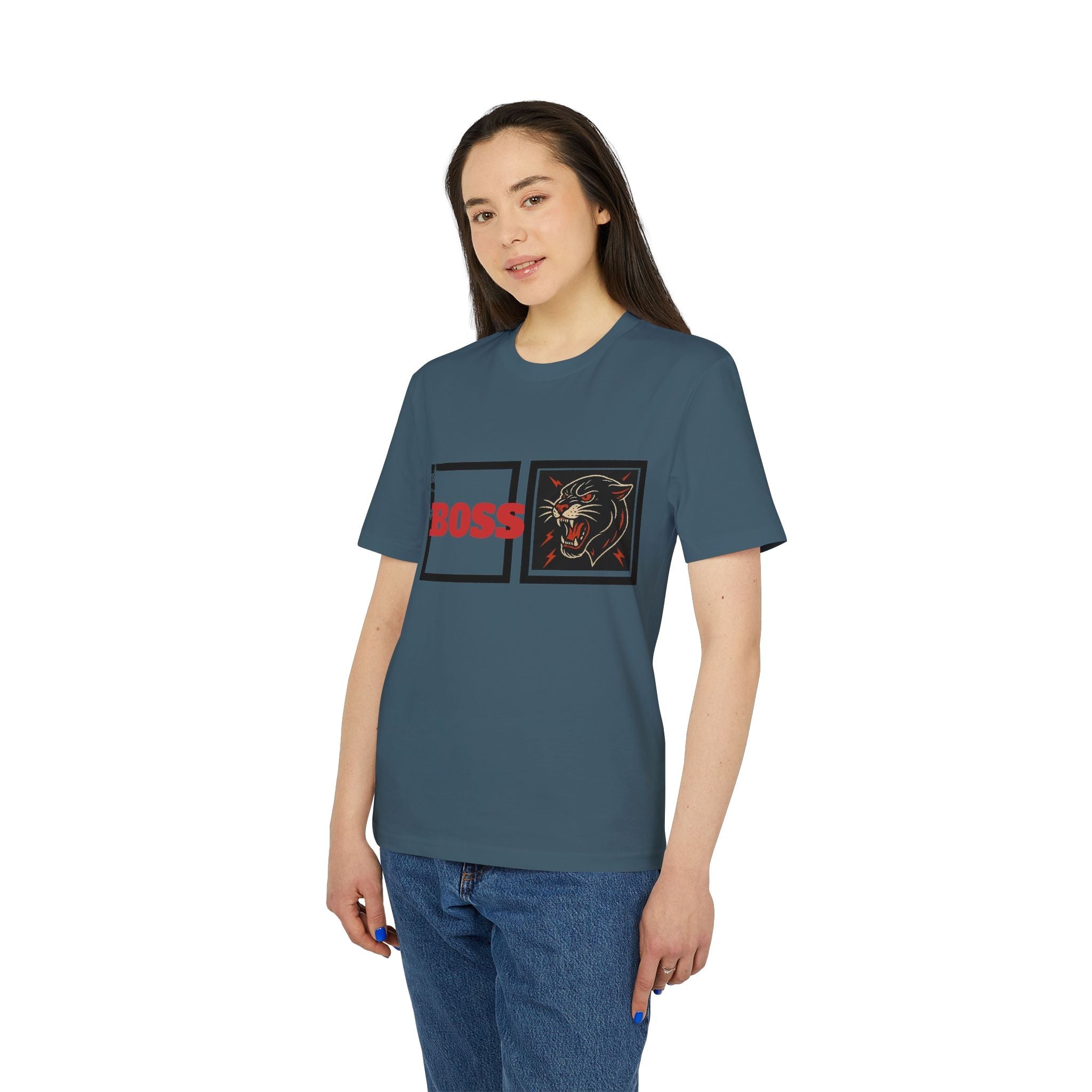 Boss Panther Unisex T-Shirt, Motivational Tee, Casual Outfit, Gift for Creators, Streetwear Style, Everyday Fashion Printify