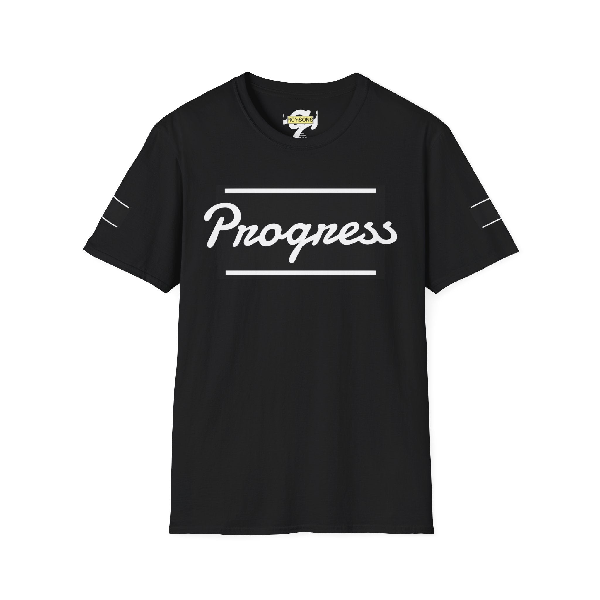 Motivational Unisex Softstyle T-Shirt | Progress Tee, Gift for Teens, Casual Wear, Workout Shirt, Inspirational Apparel Printify