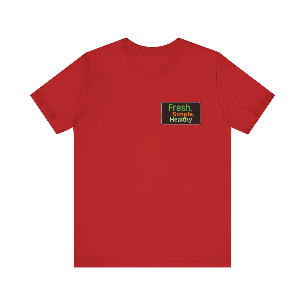 Unisex Fresh Healthy Short Sleeve Tee