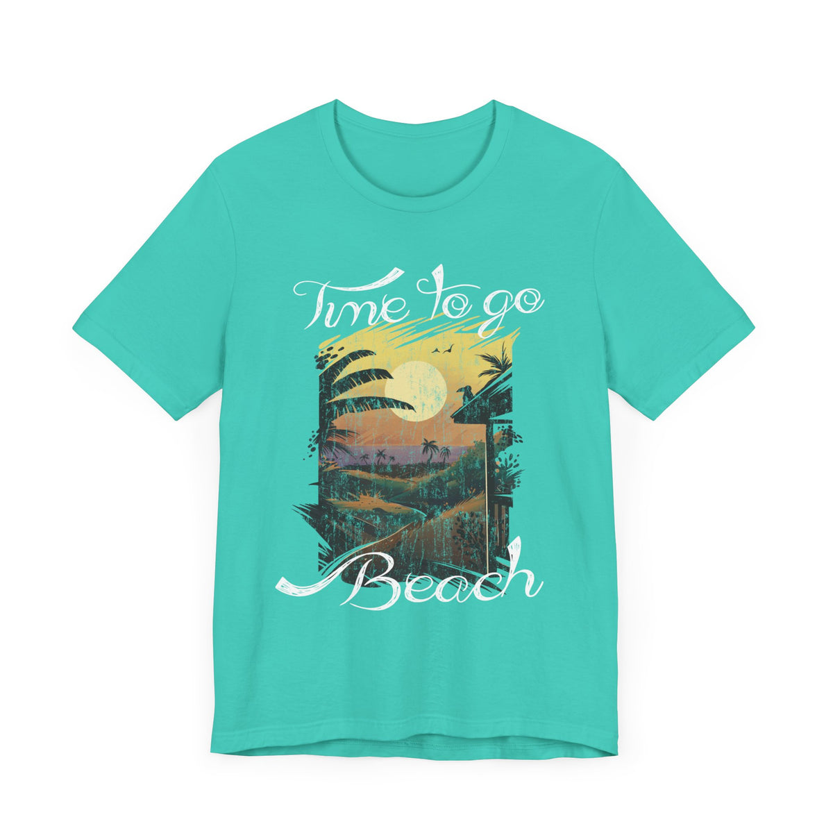 Il est temps d’aller à la plage Tee-shirt unisexe 