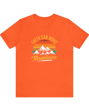 Faith Can Move Mountains Unisex Tee - RC’nSONS